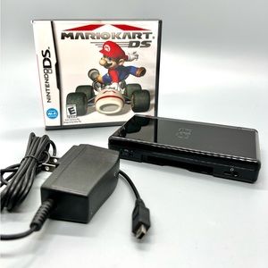 Nintendo DS Lite Bundle - Console, Charger, & Mariokart DS Game